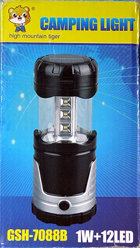 Lampada a LED portatile «CAMPING LIGHT» — foto 2 dell'alert A12/00740/21