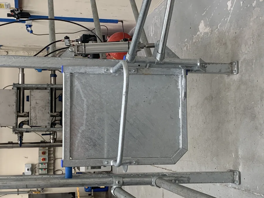 Cancelli pneumatici per mungitura (Dairymaster, Dairymaster Air Back Gate)