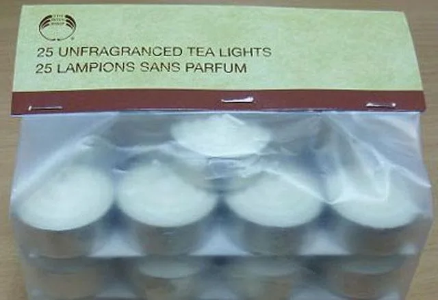 Candele – luci da tè non fragranzate — foto 1 dell'alert 0625/10