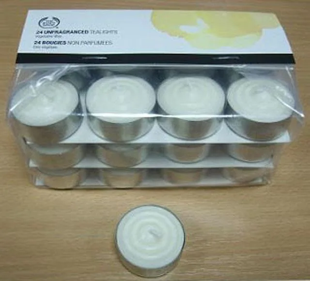 Candele – luci da tè non fragranzate — foto 2 dell'alert 0625/10