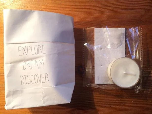 Portacandele «Candle bag» (My Flame)