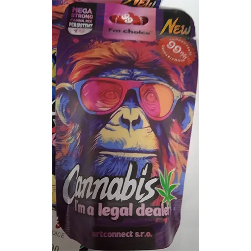 Prodotti a base di erbe per fumare «Cannabis I´m a legal dealer, artconnect s.r.o..» (I´m choice™)