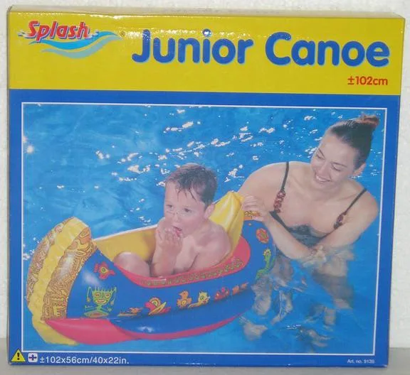 Canoa gonfiabile in plastica – Kanoe – Junior Canoe ± 102 cm (Splash)