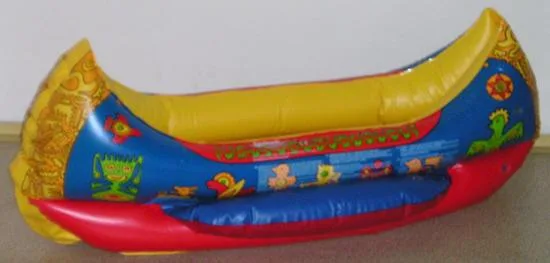 Canoa gonfiabile in plastica – Kanoe – Junior Canoe ± 102 cm — foto 2 dell'alert 1082/07