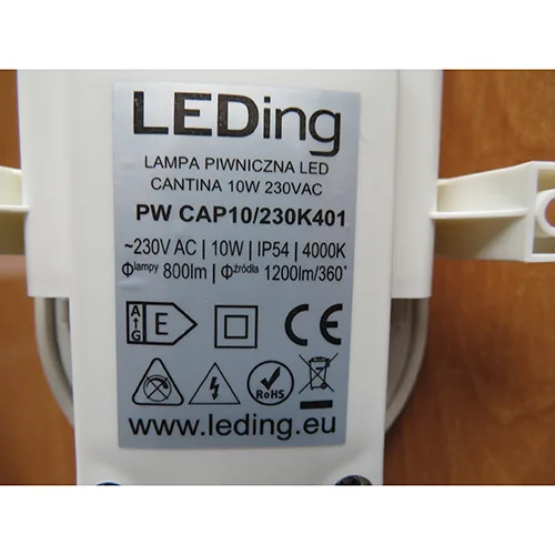 Apparecchio di illuminazione a LED «Cantina» — foto 6 dell'alert A12/01478/24