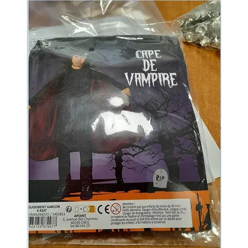 Costume di fantasia per bambini «Cape de vampire» — foto 2 dell'alert SR/01518/25