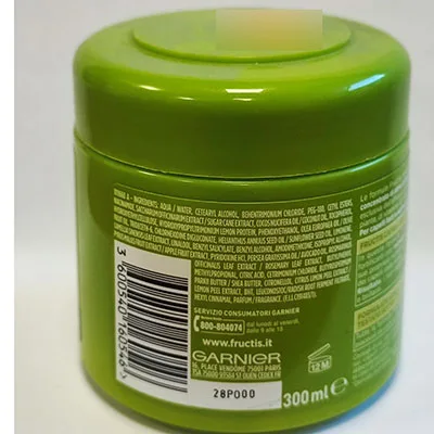 Maschera per capelli «Capelli secchi» — foto 2 dell'alert SR/00434/26