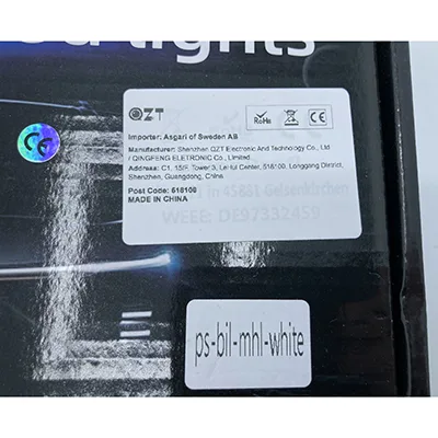 Luce del LED del cappuccio dell'automobile «Car led hood light» — foto 3 dell'alert A12/01403/24
