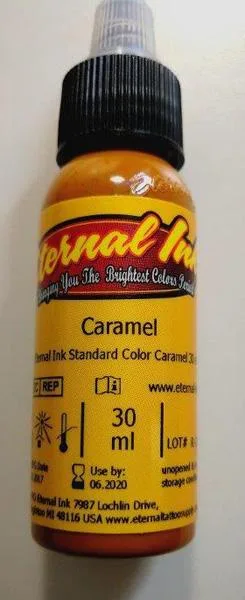 Inchiostro del tatuaggio «CARAMEL» (Eternal Ink)