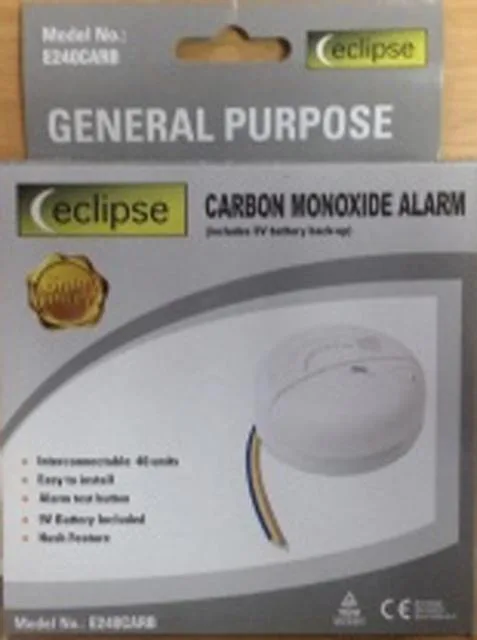 Rilevatore di monossido di carbonio & #13; & #13; «Carbon Monoxide Alarm» — foto 1 dell'alert A12/0037/13