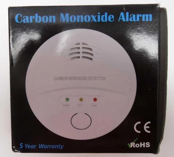 Rivelatore di monossido di carbonio «Carbon Monoxide Alarm» (Unknown)