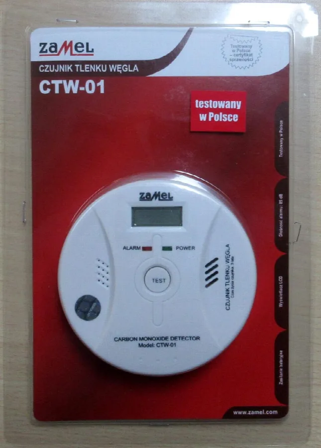 Rilevatore di monossido di carbonio «Carbon monoxide detector» — foto 1 dell'alert A12/00023/19