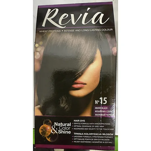 Tinture per capelli «Care coloring cream, Natural &amp; Color shine» (Revia Verona)