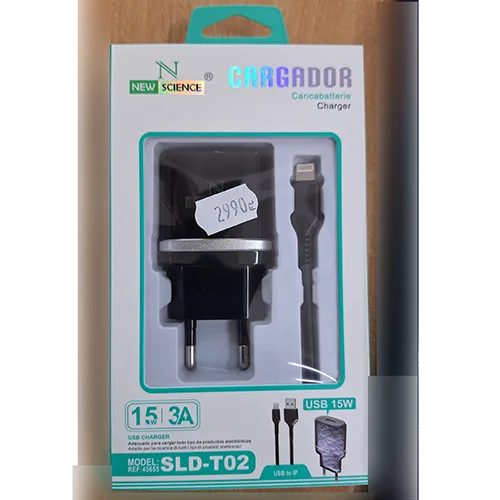 Caricabatterie USB «Cargador / Charger» — foto 2 dell'alert SR/01330/26