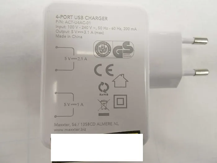 Caricabatterie USB — foto 3 dell'alert A12/01918/20