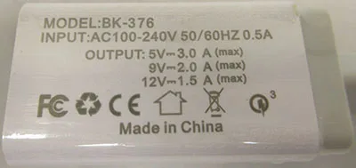 Caricabatterie USB (Quick Charge 3.0)