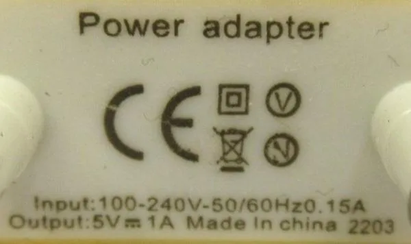 Caricabatterie USB — foto 2 dell'alert A12/1595/18