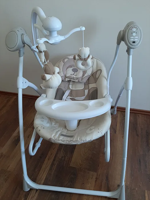 Altalena per bambini «CARILLON TEDDY» (FOPPAPEDRETTI)