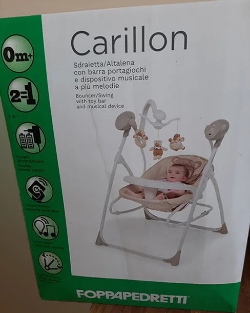 Altalena per bambini «CARILLON TEDDY» — foto 2 dell'alert A11/00060/22