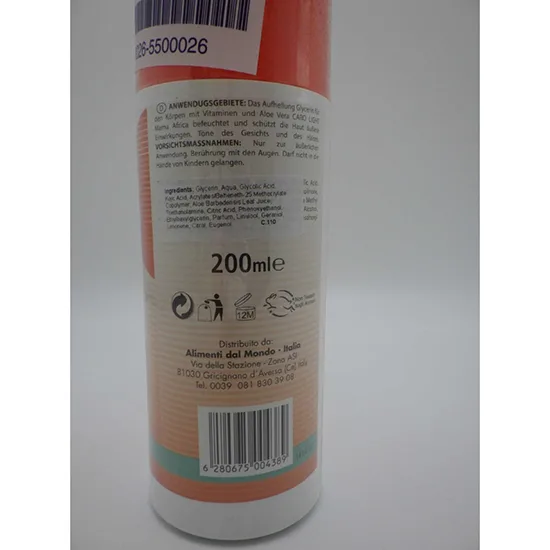 Lozione schiarente per la pelle «Caro light Whitening Perfumed Glycerin» — foto 2 dell'alert SR/01450/26