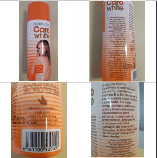 Crema per schiarire la pelle «Caro White» — foto 3 dell'alert A12/00856/22