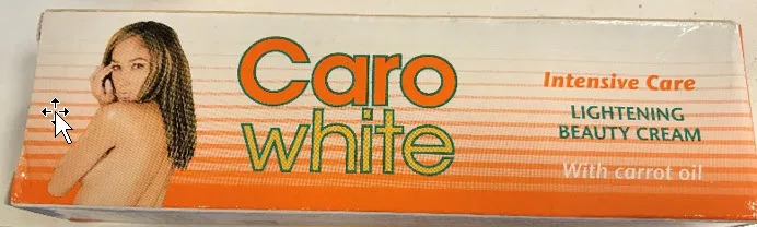 Crema alleggerente per la pelle «Caro white Intensive Care Lightening Beauty Cream with Coconut oil» — foto 4 dell'alert A12/00310/22