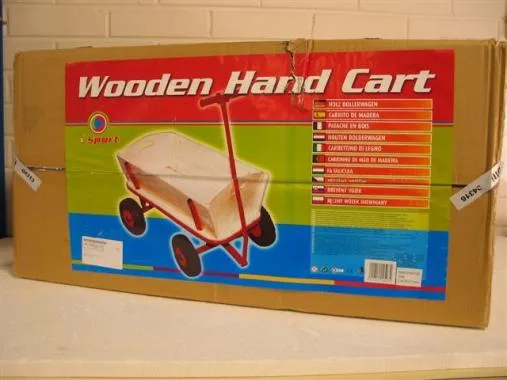 Carrello a mano in legno (i Sport)