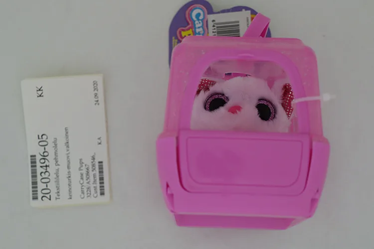 Peluche giocattolo «Carry Case Pups»