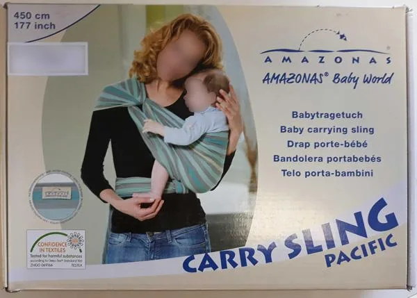 Imbracatura del bambino «Carry Sling Pacific» (Amazonas)
