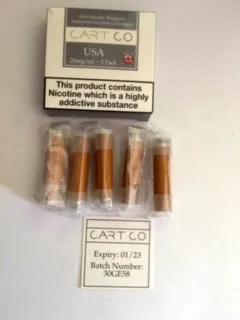 Cartucce liquide contenenti nicotina «Cart Co» (Cart Co USA)