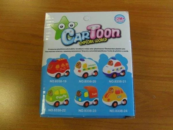 Giocattolo di Wind-up «Cartoon Car» — foto 3 dell'alert A12/0500/15