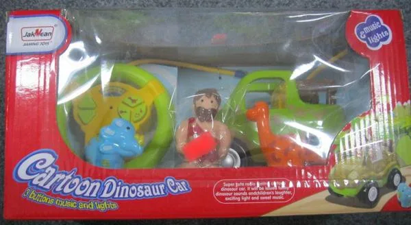 Auto telecomandata «Cartoon Dinosaur Car» (JakMean JIAMING TOYS)
