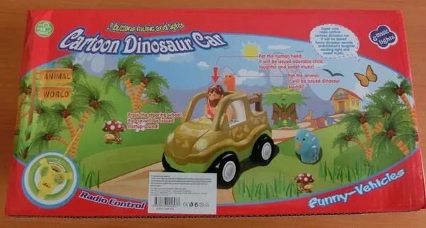 Auto telecomandata «Cartoon Dinosaur Car» — foto 3 dell'alert A12/0621/19