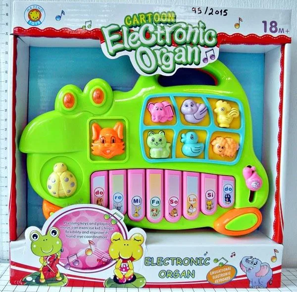Giocattolo musicale «Cartoon Electronic Organ» (NaFeng Toys)
