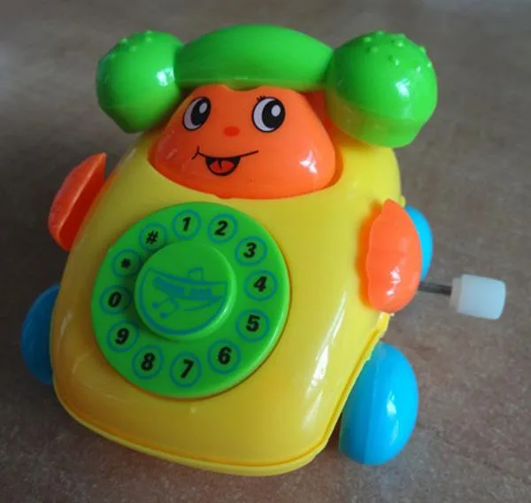 Giocattolo di avvolgimento «Cartoon phone car» (Unknown)