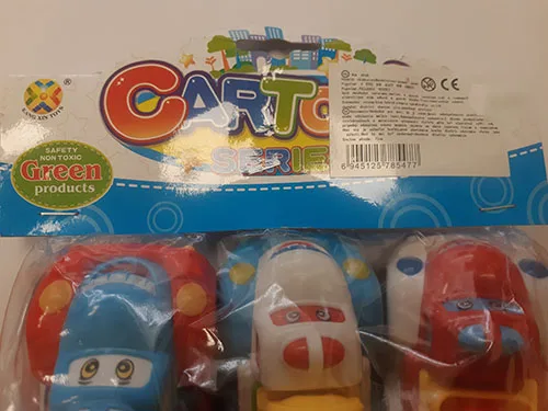 Set di giocattoli a macchina «Cartoon series» — foto 3 dell'alert A12/02660/23