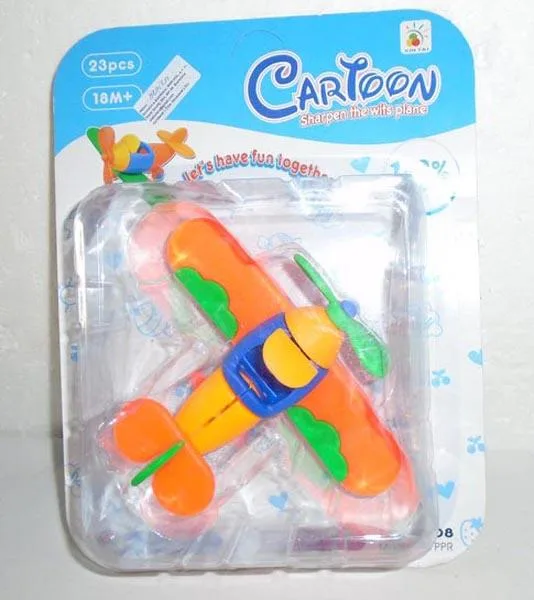 Aeroplano giocattolo in plastica «Cartoon - Sharpen the wits plane» (Xin Tai)