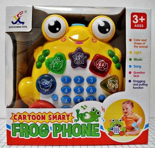 Giocattolo multifunzionale «Cartoon Smart - Frog Phone» (AOYUCHENG TOYS)