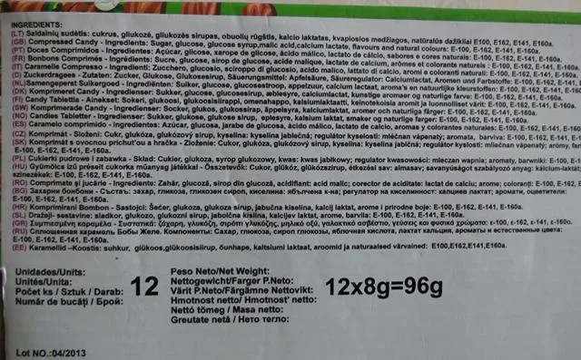 Giocattolo di plastica con dolci «Cartoon Tractor» — foto 2 dell'alert A12/1597/14