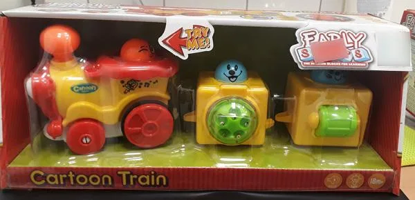 Treno di plastica «Cartoon Train» — foto 3 dell'alert A12/0872/19