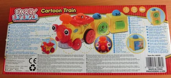 Treno di plastica «Cartoon Train» — foto 4 dell'alert A12/0872/19