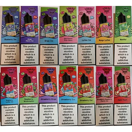 Cartuccia elettronica per sigarette (SOLO BAR, NIC SALTS)