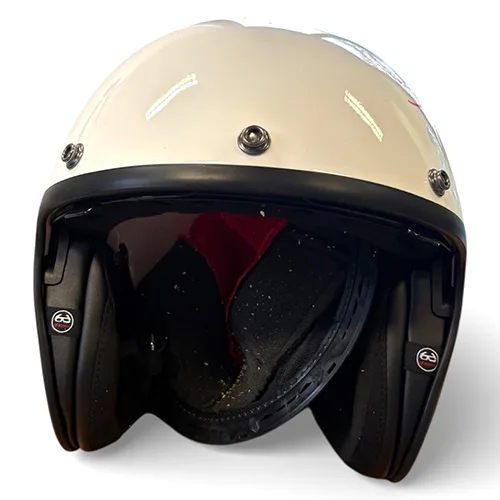 Casco motociclistico «Casco Jet Retro Choppy Bianco» — foto 3 dell'alert SR/02835/26