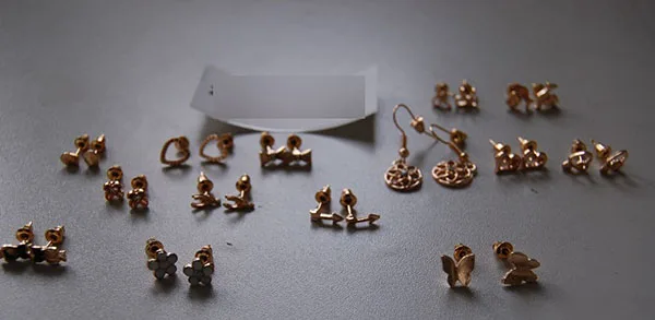 Set di orecchini «CASSIECA 84 Paar Ohrringe Damen Hoop Ohrringe Gold Kleine Ohrstecker Set Ohrringe Creole…» — foto 4 dell'alert INFO/00050/22