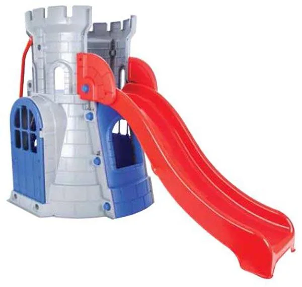 Giocattolo esterno — castello con scivolo «CASTLE SLIDE» (PILSAN)