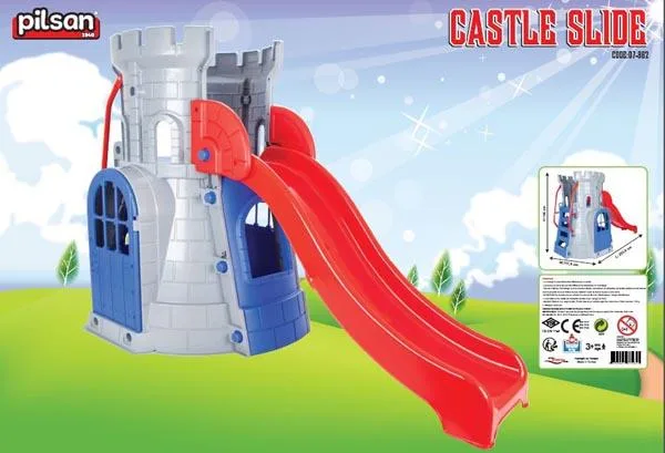 Giocattolo esterno — castello con scivolo «CASTLE SLIDE» — foto 2 dell'alert A12/2005/18