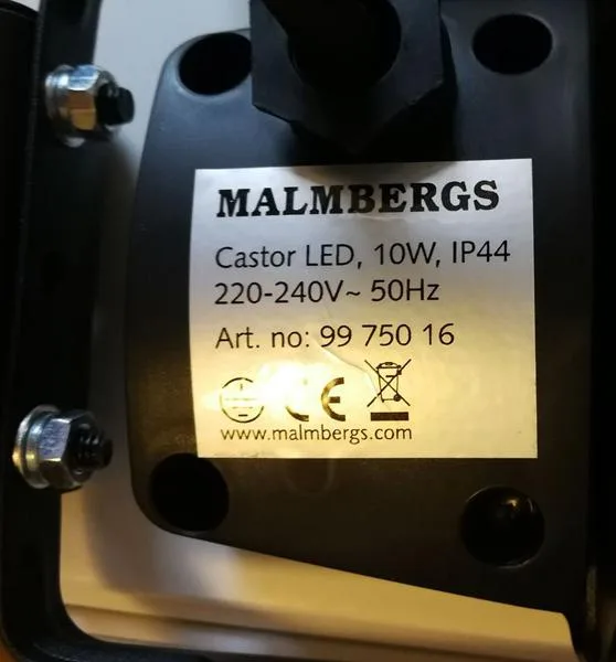 Proiettore a LED «Castor LED» — foto 3 dell'alert A11/0086/18