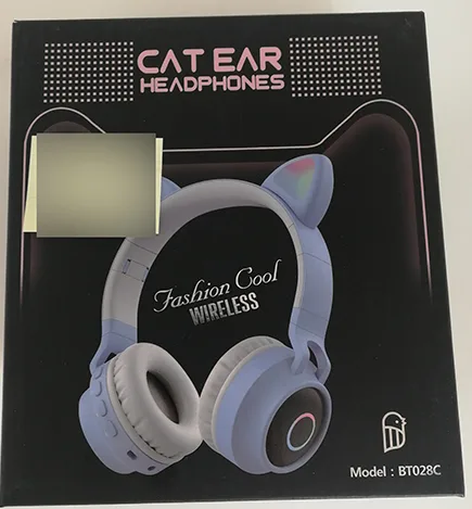 Cuffie auricolari «Cat ear headphones» — foto 3 dell'alert A12/00022/22