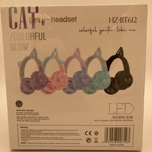Cuffie «Cat ear headset BT612»