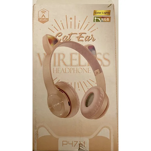 Cuffie senza fili «Cat ear wireless headphone P47M» — foto 2 dell'alert SR/02917/26
